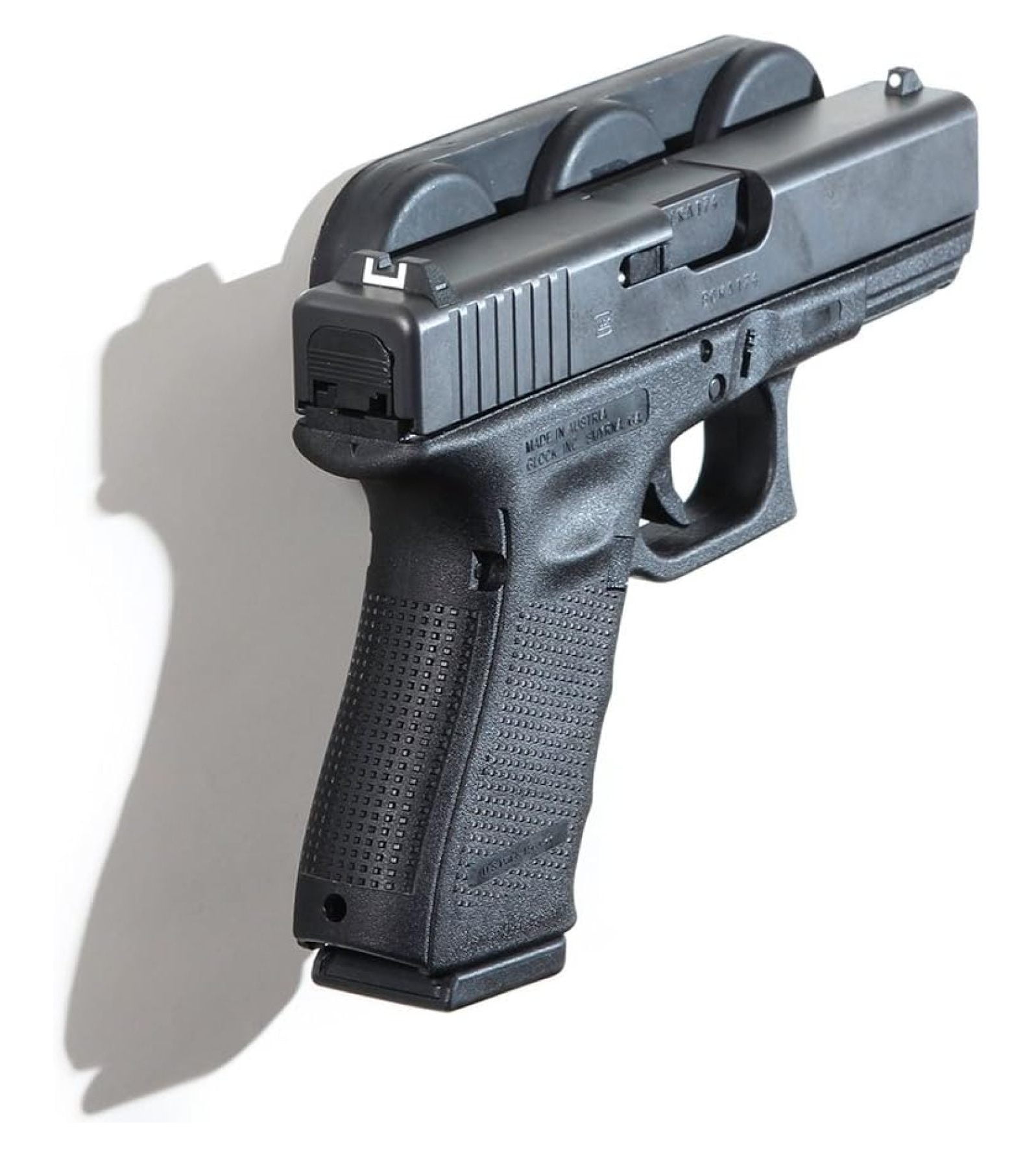 03190 Pac- Gun Storage Magnet, Matte Black