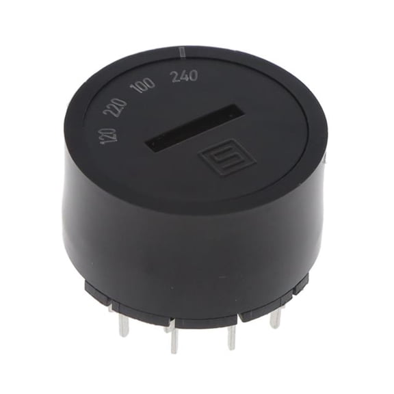 033.3815 Selector Switch 6 Position Series, Parallel Connections 10A (AC) 250 V Through Hole