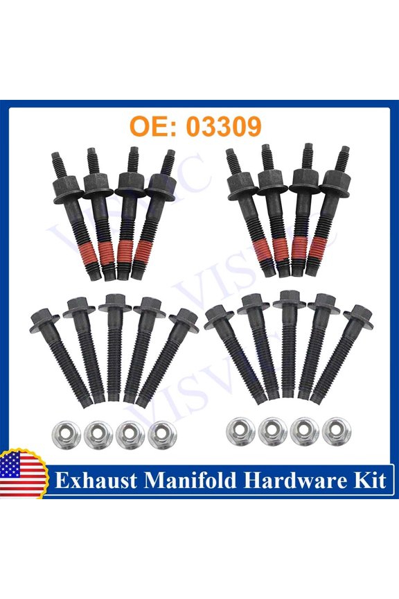 03309 Exhaust Manifold Hardware Kit SET