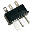 thumbnail image 1 of 0383302203 3 Position Plug, Male Blades Connector Solder Panel Mount, 1 of 1