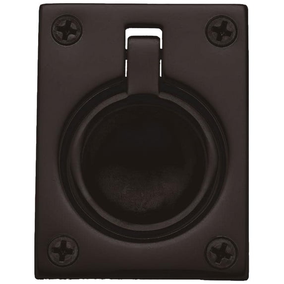 0394.112 1-7/8" x 2-1/2" Flush Ring Pull - Venetian Bronze