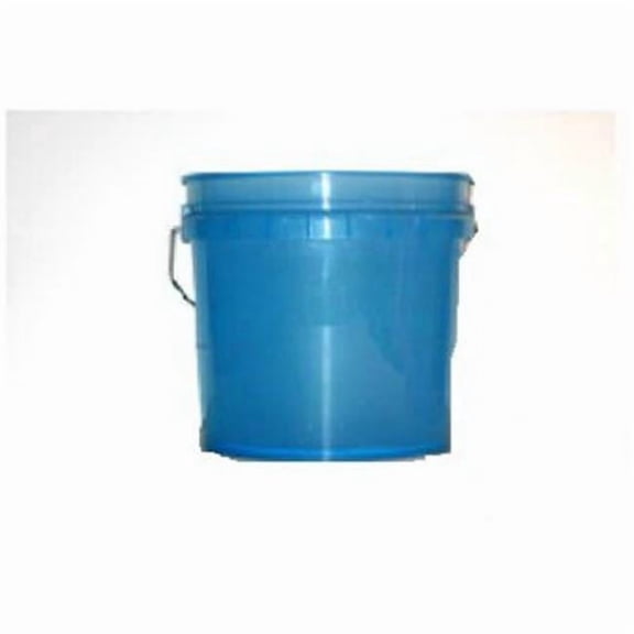 03GLTBL Heavy Duty Plastic Pail, Blue - 3.5 Gallon