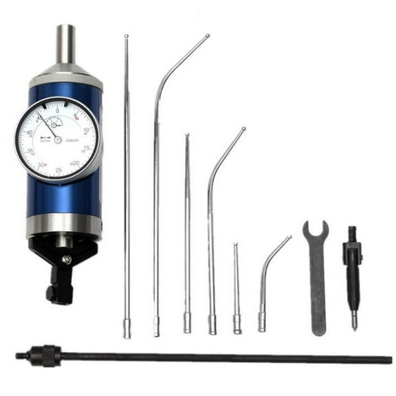 03Mm 1Set Centering Indicator Coaxial Centering Dial Test Indicator Center Finder Milling Tool 0.01Mm Accuracy BLUE