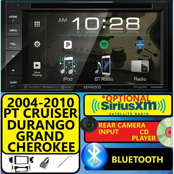 04 05 06 07 08 09 10 PT CRUISER DURANGO GRAND CHEROKEE DVD BLUETOOTH CAR STEREO
