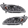 thumbnail image 1 of 04-05 Honda Civic Sedan & Coupe (excludes hatchback, wagon) L&R Headlamps (pair), 1 of 9