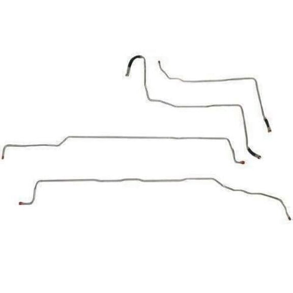 04-07 GM 1500 Extended Cab w/ V8; Fuel Line Kit; Stainless-TGL0406SS