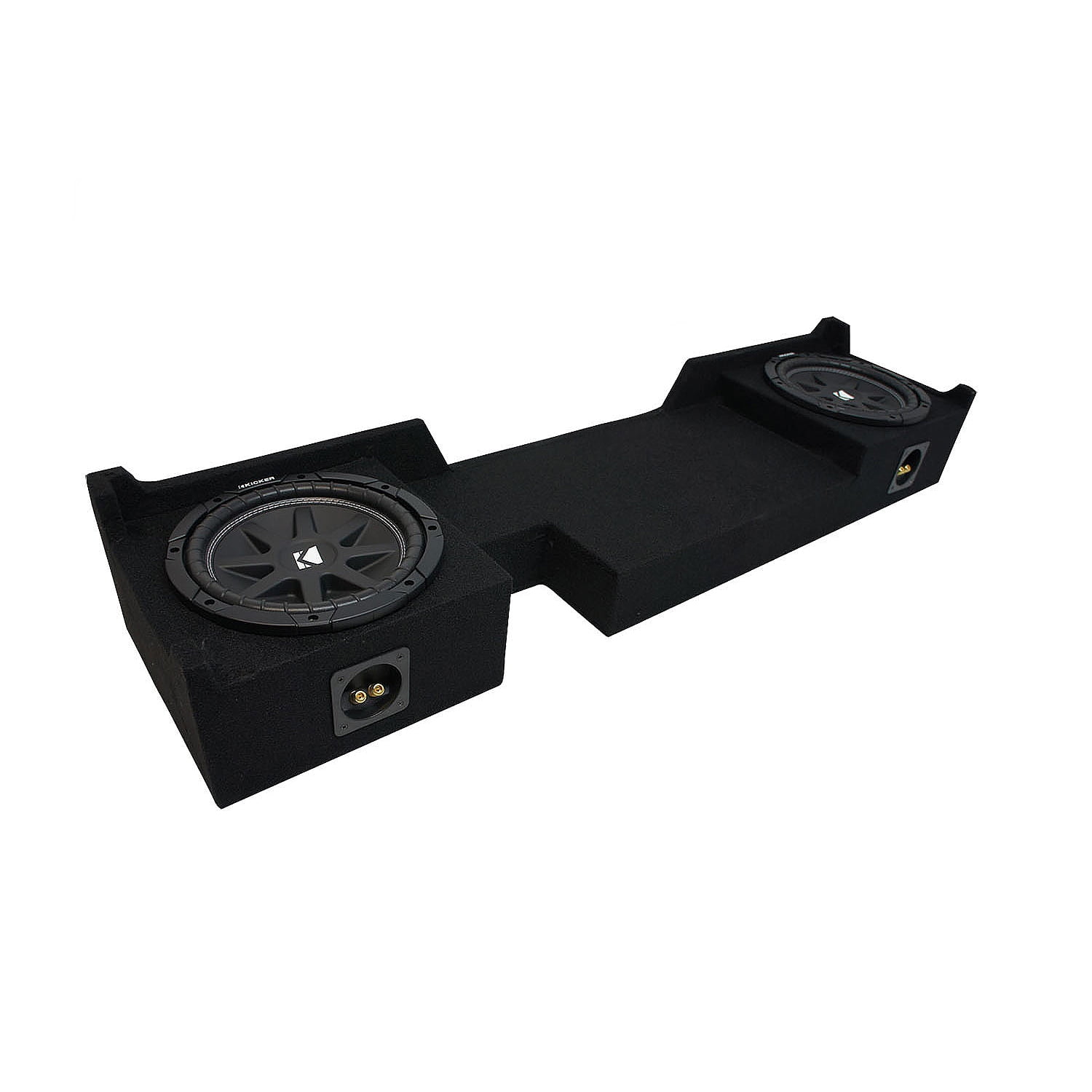 0408 Ford F150 Ext Super Cab Truck Kicker Comp C10 Dual 10" Sub Box 2