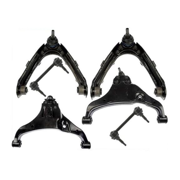 04-12 Colorado Rear Wheel Drv With Coil Spring Control Arm Bushing Ball Joint 6p