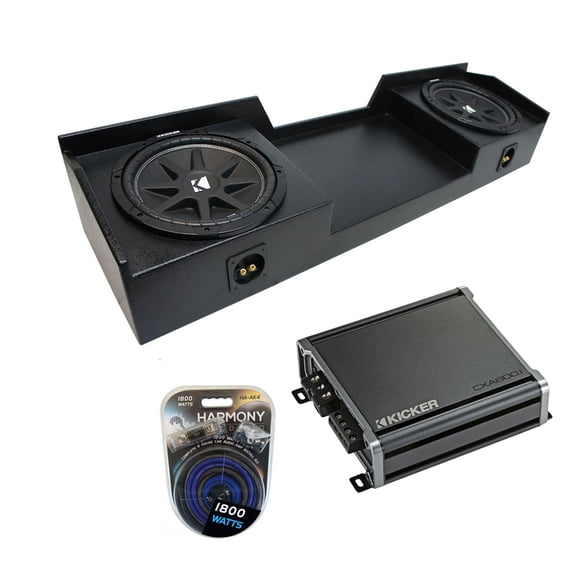 04-15 Fits Nissan Titan King Crew Kicker Comp C12 Dual 12" Rhino Sub Box CXA8001