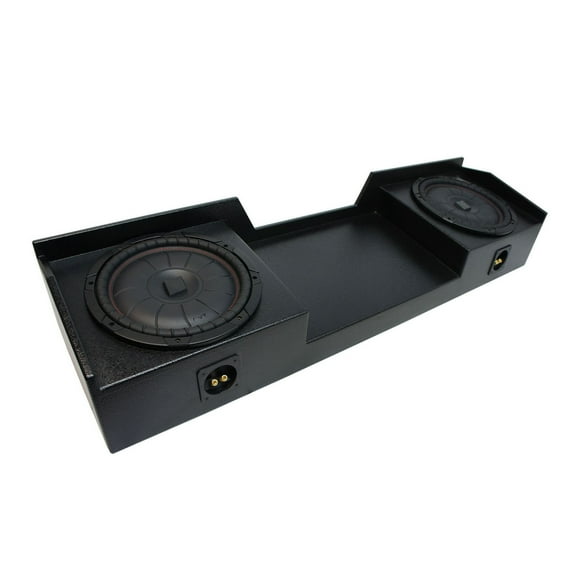 04-15 Fits Nissan Titan King Crew Kicker CompVT CVT12 Dual 12" Rhino Sub Box