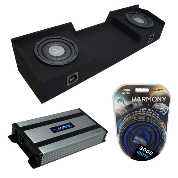04-15 Fits Nissan Titan King Crew Truck Harmony F124 Dual 12" Sub Box HA-A800.1