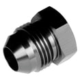 thumbnail image 1 of 04 AN & JIC Aluminum Flare Plug - Black, 1 of 1