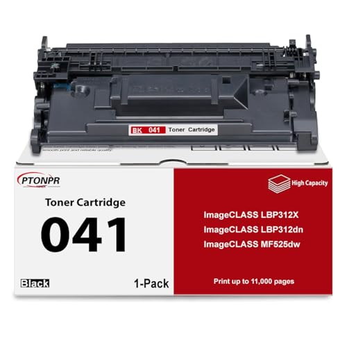 041 High-Yield Black Toner Cartridge 1-Pack Replacement for