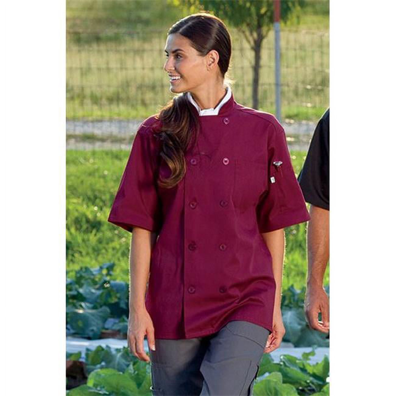 Burgundy chef deals coat