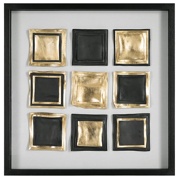04303-Uttermost-Fair and Square - 31.5 Inch Modern Shadow Box