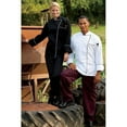thumbnail image 1 of 0432-2506 Murano Chef Coat in White with Black Piping - 2XLarge, 1 of 1