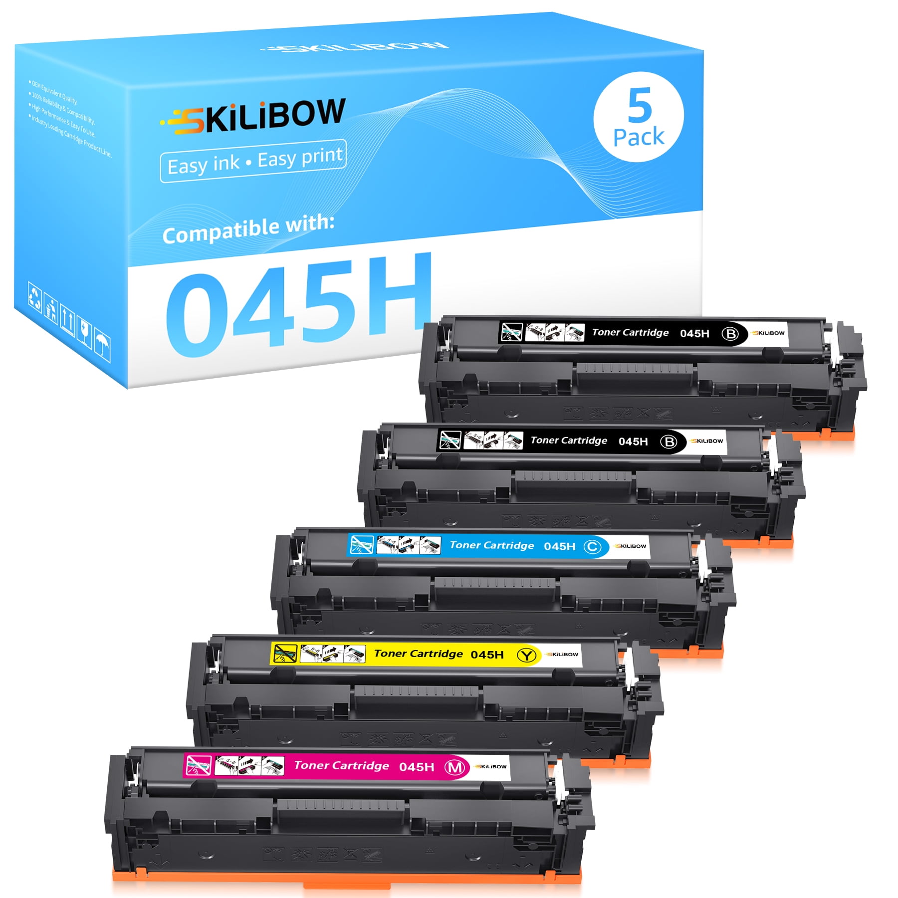 045H 045 Compatible Toner Cartridges for Canon 045 045H CRG045H for