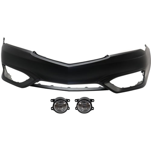 04711TV9A00ZZ, 33900T0AA01 New Bumper Covers Fascias Set of 3 Front for ILX