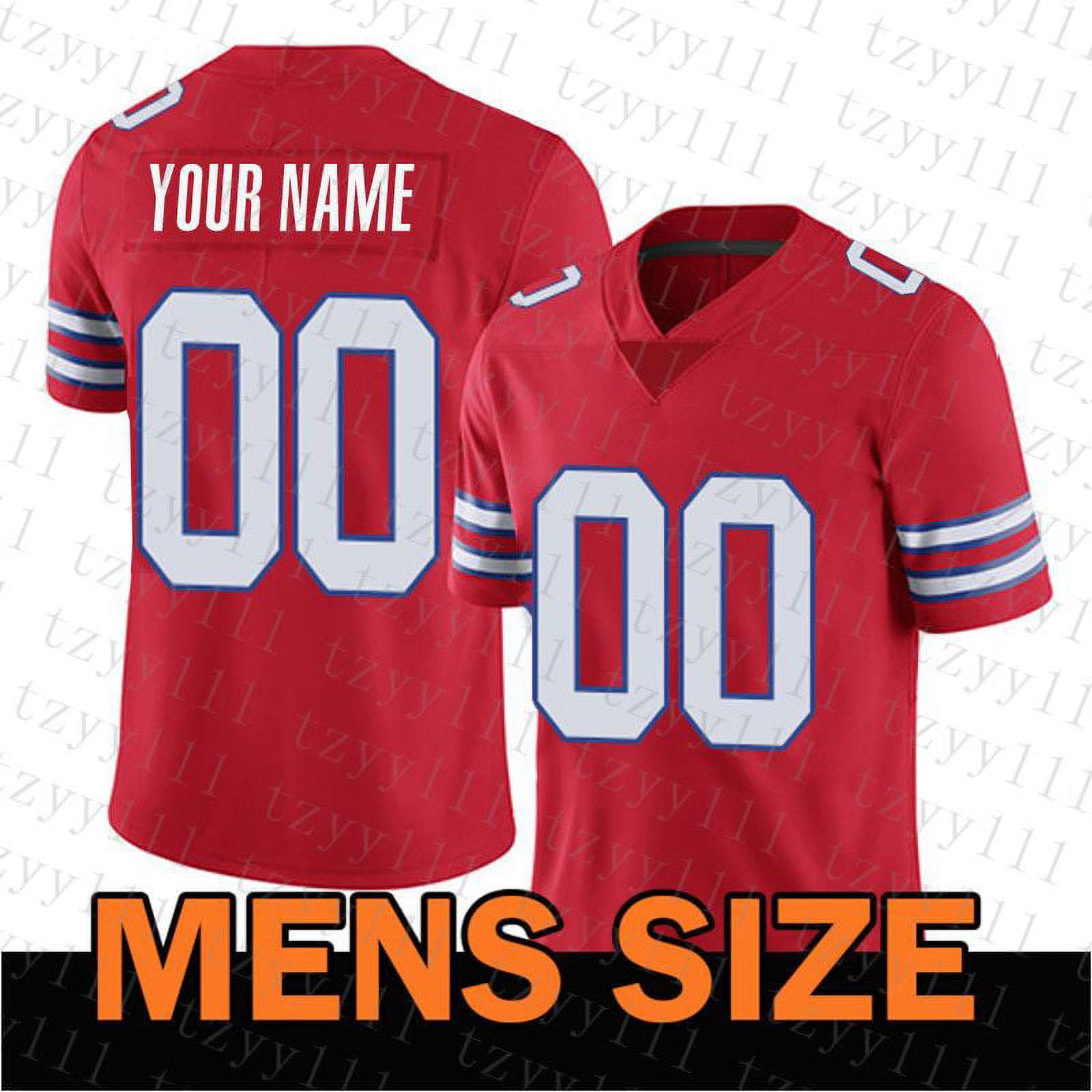 Mens size top 40 football jersey