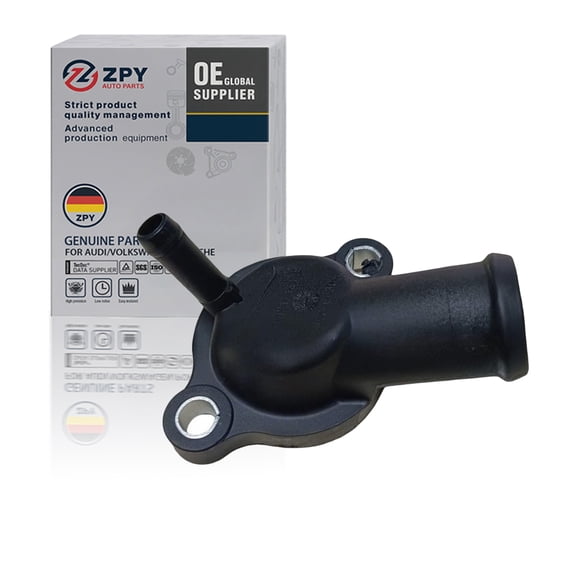 04L 121 131E 04L121131E Compatible For VW Golf R32 GTI Rabbit. Heating Water Pipe Cooling Water Valve Connector Black. Auto Part