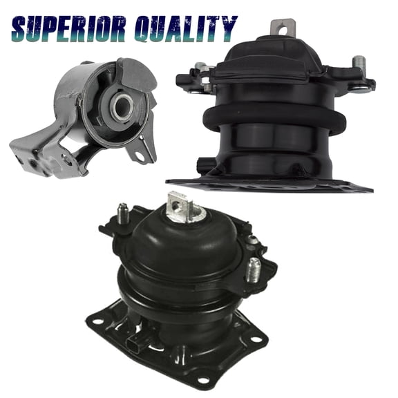 05-06 Honda Odyssey 3.5L Touring EX-L 65026EL 4555 4583 Engine Motor Mount Set 3 05 06