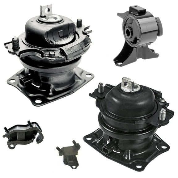 05-06 Honda Odyssey Touring EX-L 3.5L 4583 65026EL 4555 4559 6582 Engine Motor & Transmission Mount Set 5 With Sensor 05 06