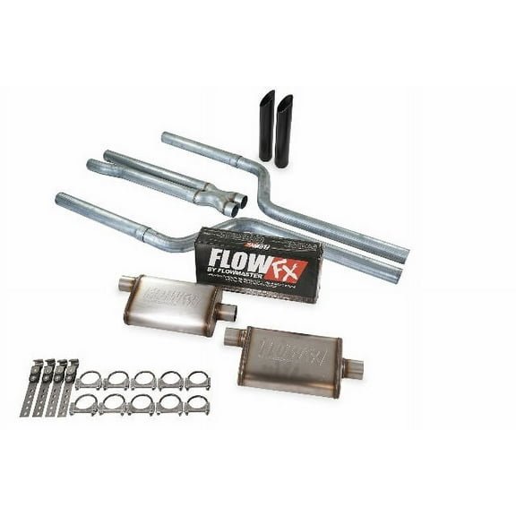 05-08 Dodge Magnum 5.7L V8 2.5" Dual Exhaust Kit Flow FX BW Tip Rear Exit