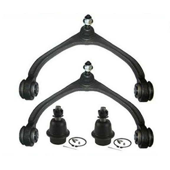 05-10 Dakota For Mitsubishi Raider Upper Control Arms Lower Ball Joints 4Pc Kit