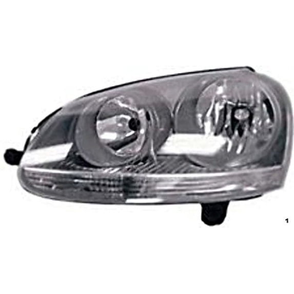 05-10 VW Jetta Sedan & 09 Wagon; 06-09 GTI & Rabbit Left Driver Headlight Assy