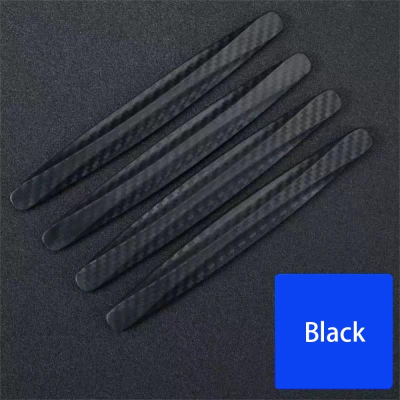 05 14cm 4pcs/lot Car Bumper Corner Protector Guard PCV Carbon Fabric