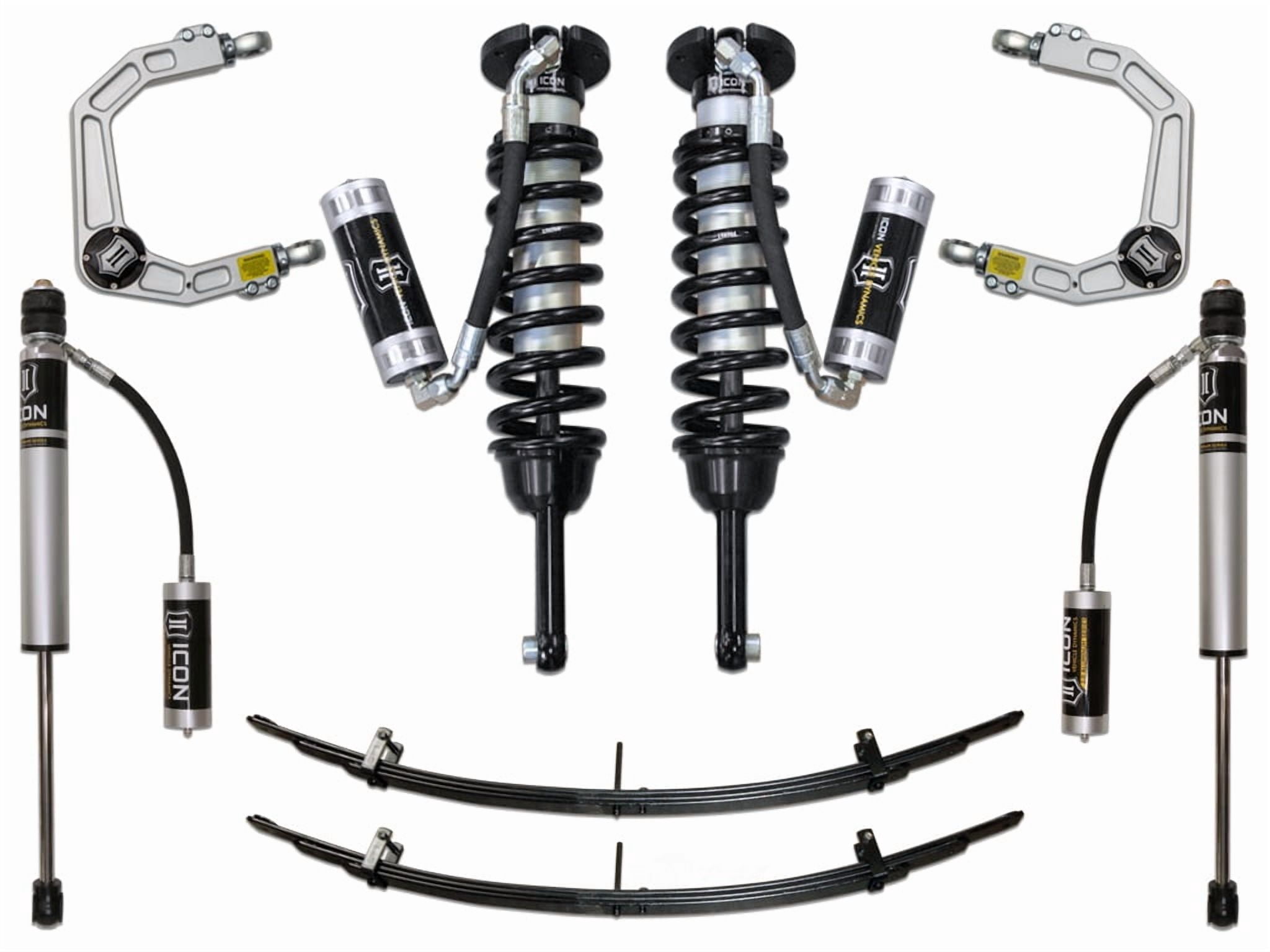 ICON Vehicle Dynamics K53004 2005 - Current Toyota Tacoma Suspension System - Stage 4 with Billet