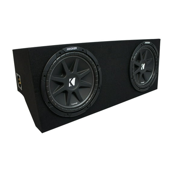 05-15 Ford Mustang Coupe Kicker Comp C10 Dual 10" Custom Sub Box New Final 2 Ohm