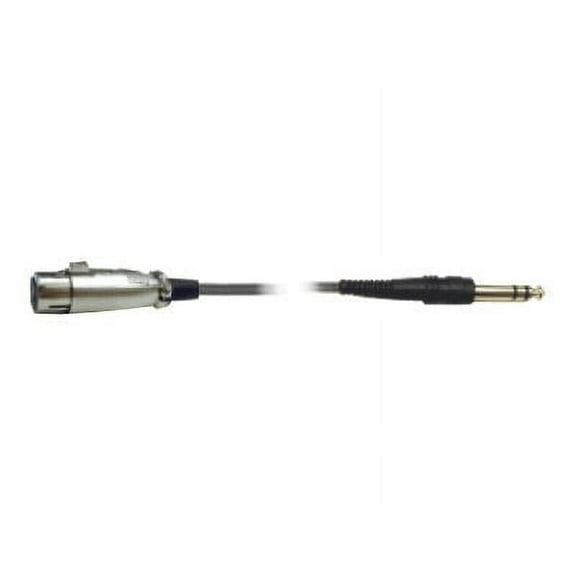 Hosa STX-105F 1/4" TRS to XLR Female 5ft
