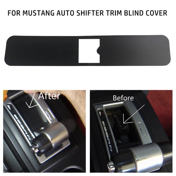 05 THRU 09 For FORD MUSTANG AUTO SHIFTER TRIM BLIND COVER