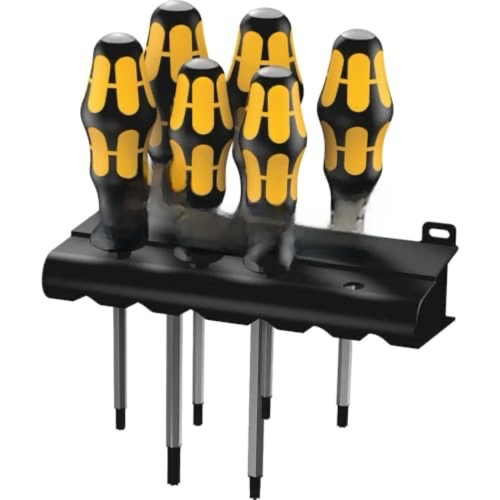 05024410001 Kraftform Plus 977/6 Torx Screwdriver Set and Rack, 6-Piece,Black$$Tools & Hardware Other