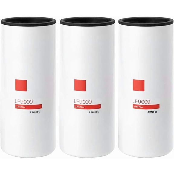 05083285AA Oil Filter Replacement for Ram Truck 2500 3500 4500 5500 Cummins 5.9l 6.7l Diesel Engine, Replaces # 5083285AA, MO-285, LF16035, Pack of 4