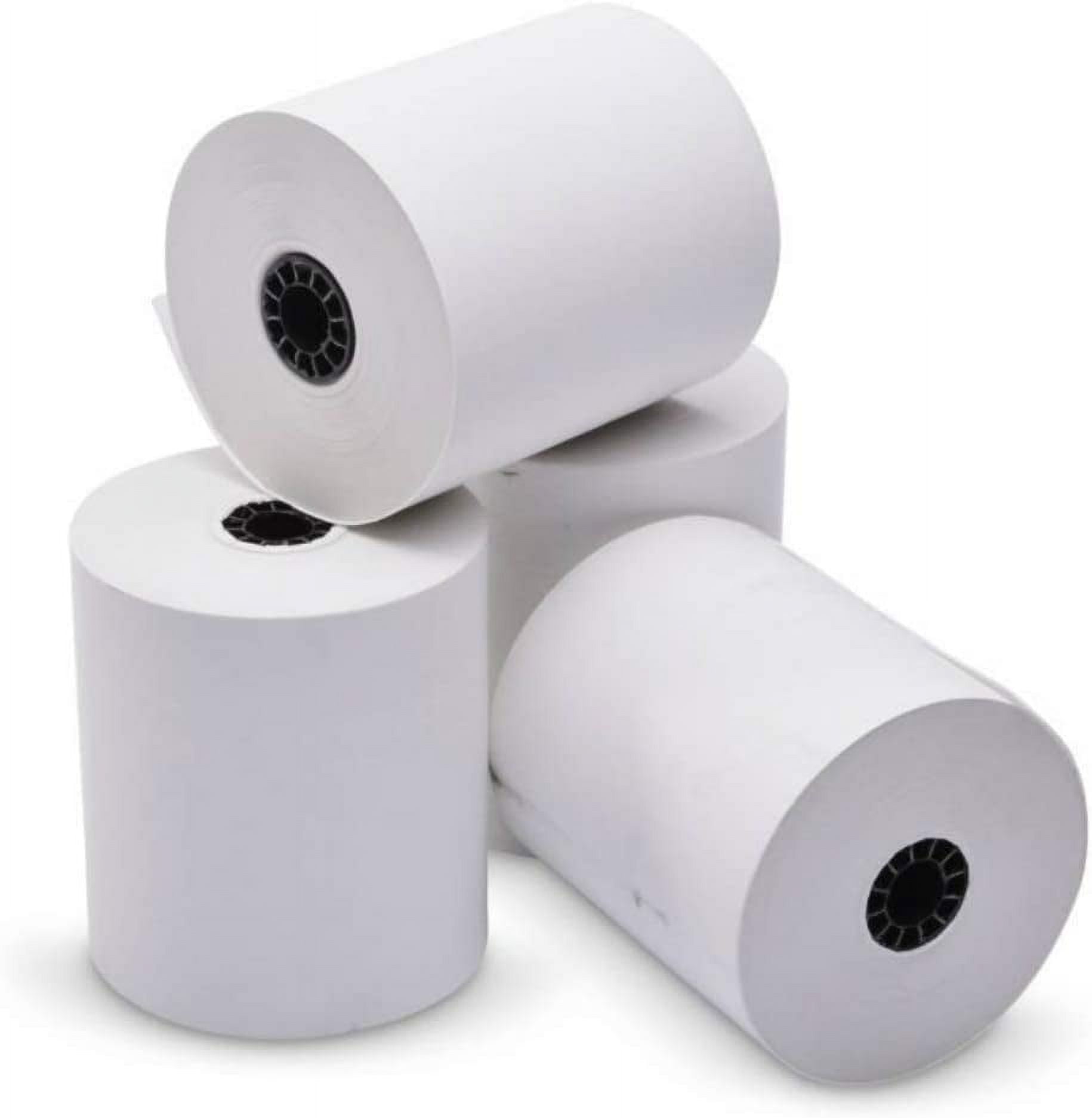 PM Thermal Register Cash Roll - 3-1/8" X 220', White, 50 Rolls Per Carton (PMC05220)
