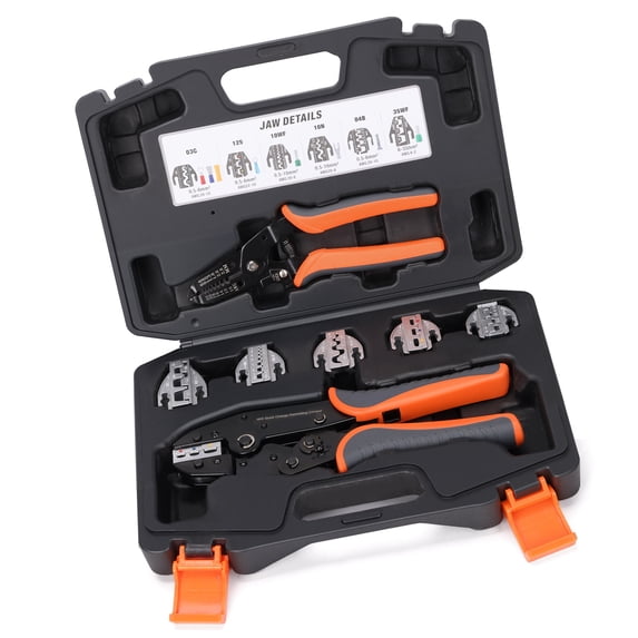 0535 crimping tool set Professional Crimping Tool Set Includes Wire Stripper and Cutter for Auto Marine Solar