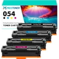 thumbnail image 1 of 054 054H 4-Pack Compatible Toner Cartridge with Chip for Canon 054 MF641Cdw MF642Cdw MF644Cdw LBP622Cdw Printer (Black,Cyan,Magenta,Yellow), 1 of 7