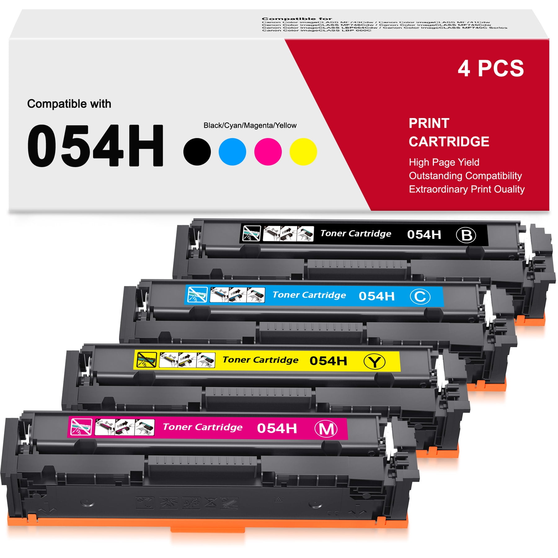 Canon 054 TRUE IMAGE 054H 054 Kompatibel Für H 054 Toner Cartridge