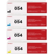 054 Toner Cartridge 4 Pack-BK/C/M/Y Replacement for Canon 054 ImageCLASS MF641Cdw MF642Cdw MF644Cdw LBP622Cdw Printer