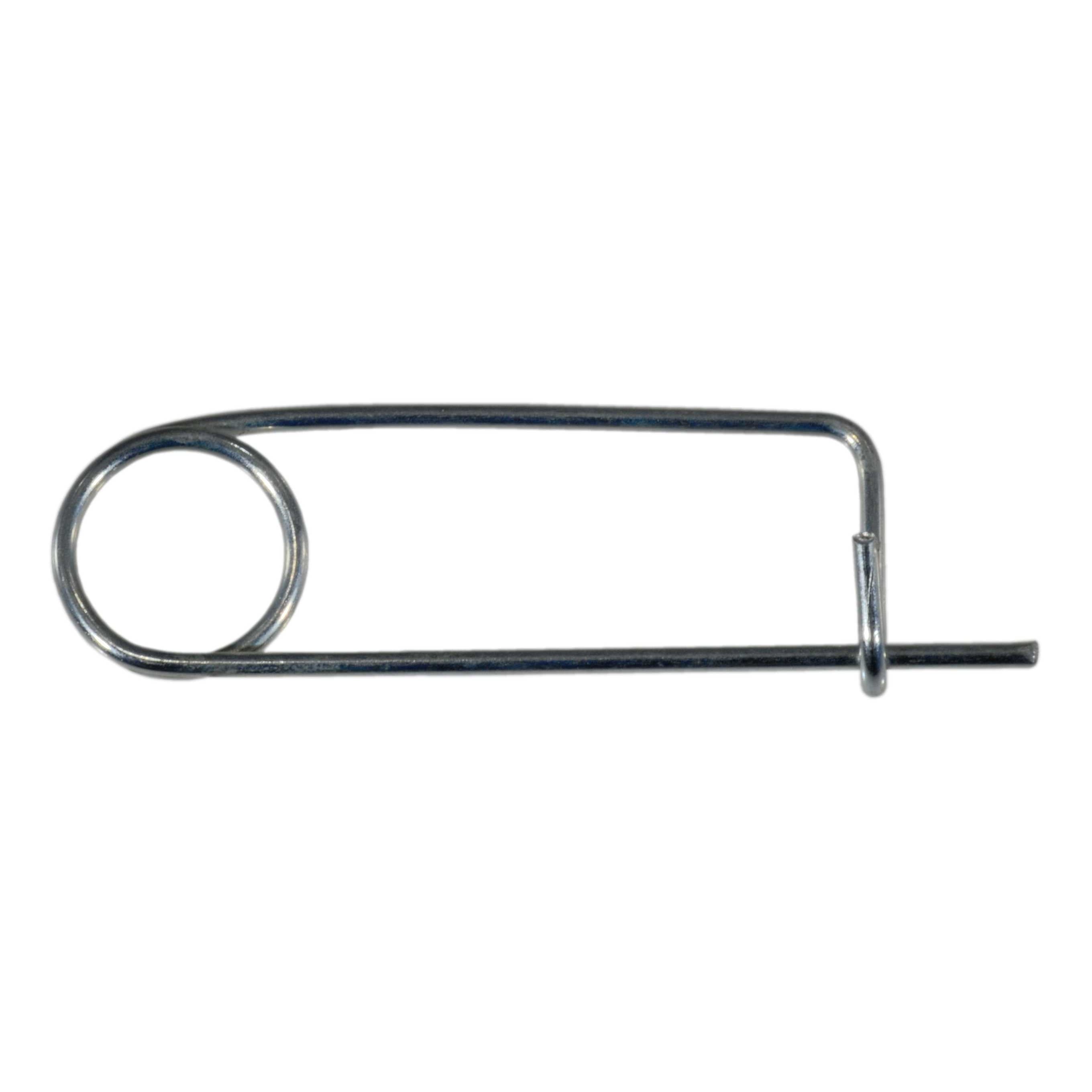 .054" x 1-3/4" Zinc Plated Steel Safety Pins (16 pcs.)