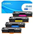 thumbnail image 1 of 054H Toner Cartridge 4-Pack Compatible for Canon 054H 054 MF642cdw MF644cdw MF641cw LBP622cdw LBP621cw MF643cdw (Black Cyan Magenta Yellow), 1 of 7