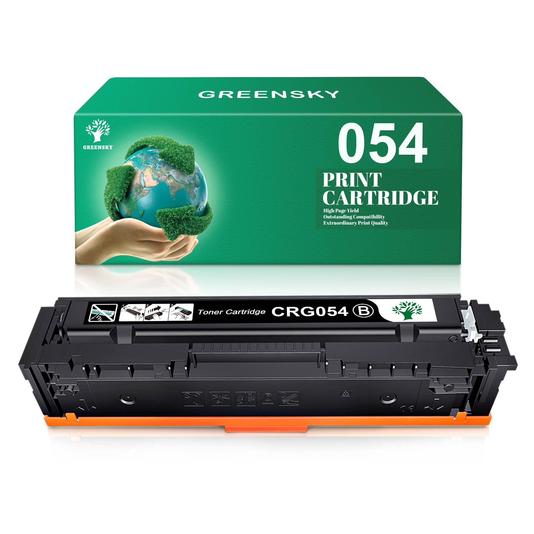 054H Toner Compatible 054 054H Black High Yield Toner Cartridge ...