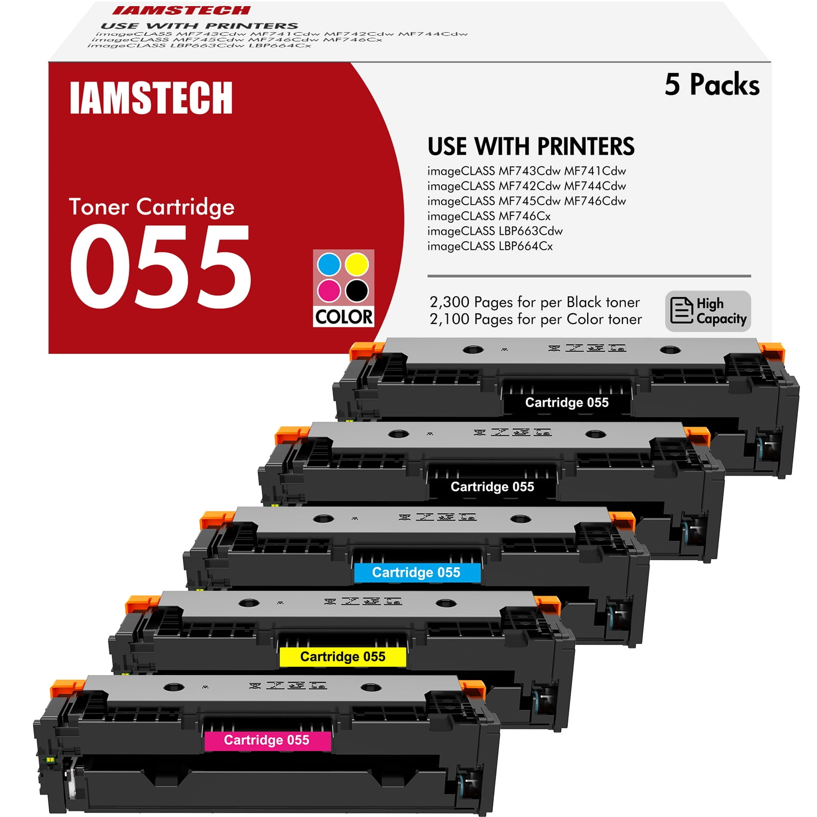 055 055H Toner Cartridge Compatible for Canon Cartridge 055 imageCLASS