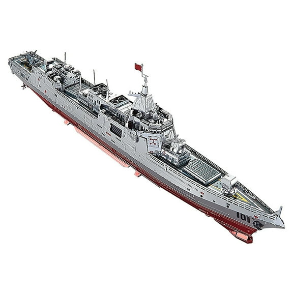 055 Destroyer Metal Model Kit Unassembled Craft Set for Enthusiasts Military Toy Gift