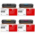 thumbnail image 1 of 055 055H Toner Cartridge Set MF743Cdw MF741Cdw Compatible for Canon 055 055H Toner for Canon MF743Cdw MF741Cdw imageCLASS MF745Cdw MF746Cdw LBP664Cdw Printer (Black Cyan Magenta Yellow, 4-Pack), 1 of 9