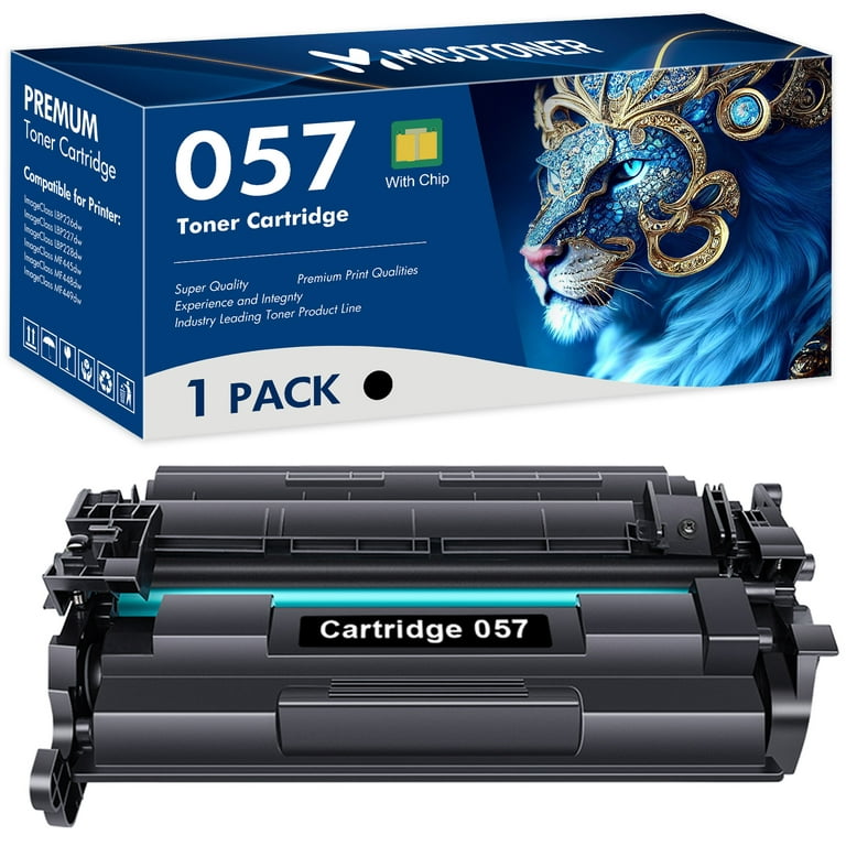 057 057H Toner Cartridge Compatible for Canon 057 CRG-057 Work with  ImageCLASS MF445dw LBP226dw LBP227dw LBP228dw MF448dw MF449dw LBP226 MF445  Printer