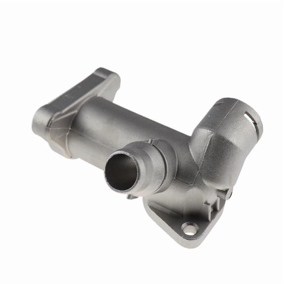 058121132A Aluminium Cooling Radiator Coolant Hose Connector Water Outlet Flange Pipe For VW Passat B5 Audi A4 1.8T