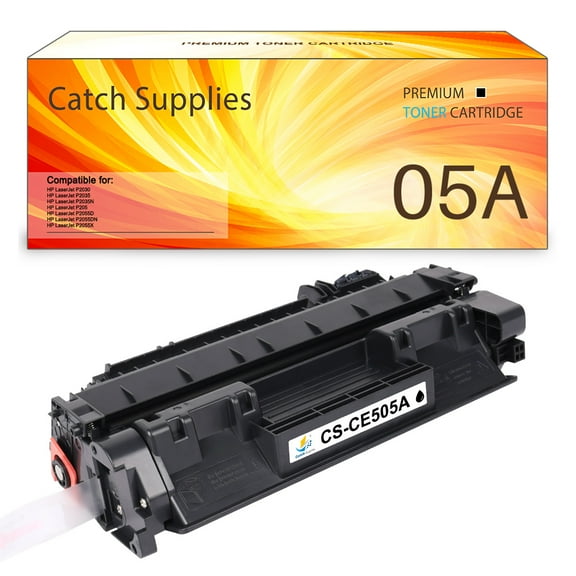05A | CE505A Black Toner Cartridge Compatible for HP 05A CE505A Replacement for Laserjet P2035 P2035N P2055DN 2035N Printer